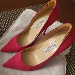 Jimmy choo pink shoes